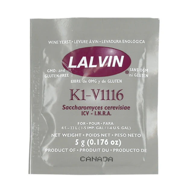 Wine Yeast Lalvin 1116 5 g