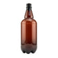 Amber P.E.T Beer Bottle ( 1 L | 33.8 oz)