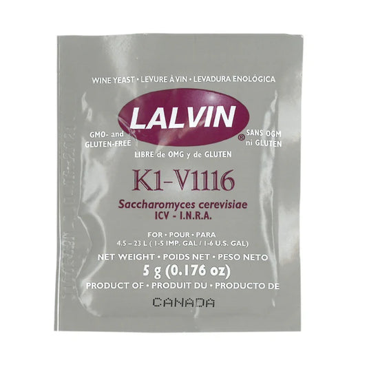 Wine Yeast Lalvin 1116 5 g